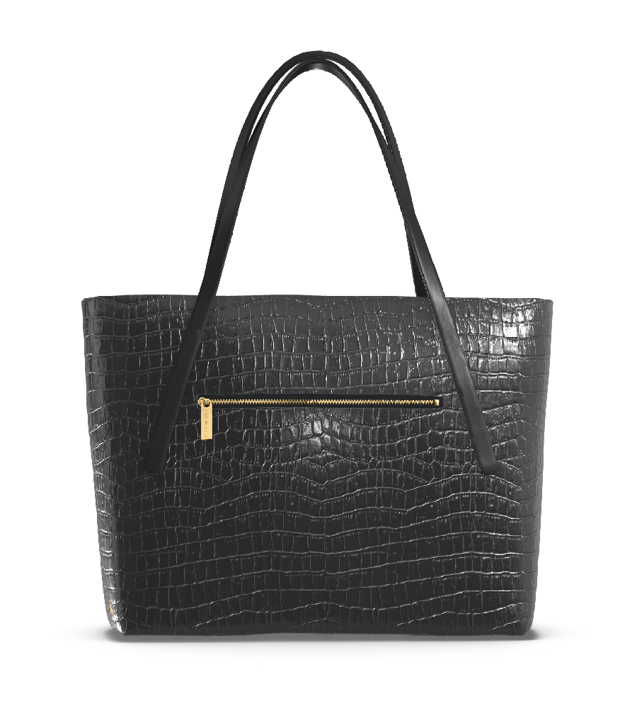 Croco Black/Black (In Stock)