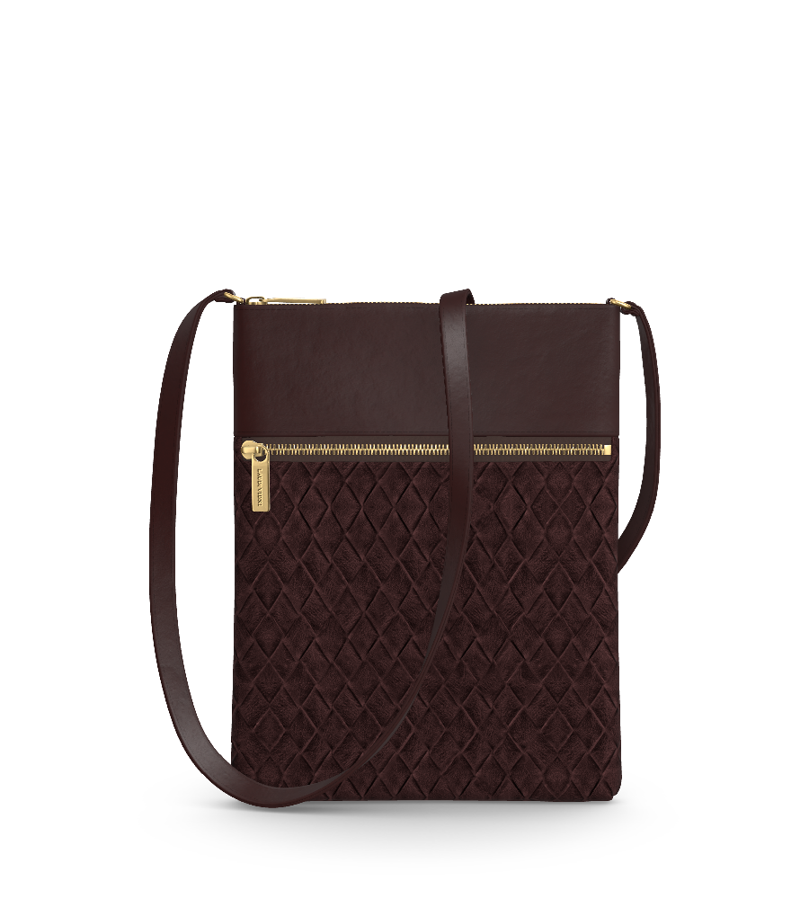 Espresso/Basketweave Brown