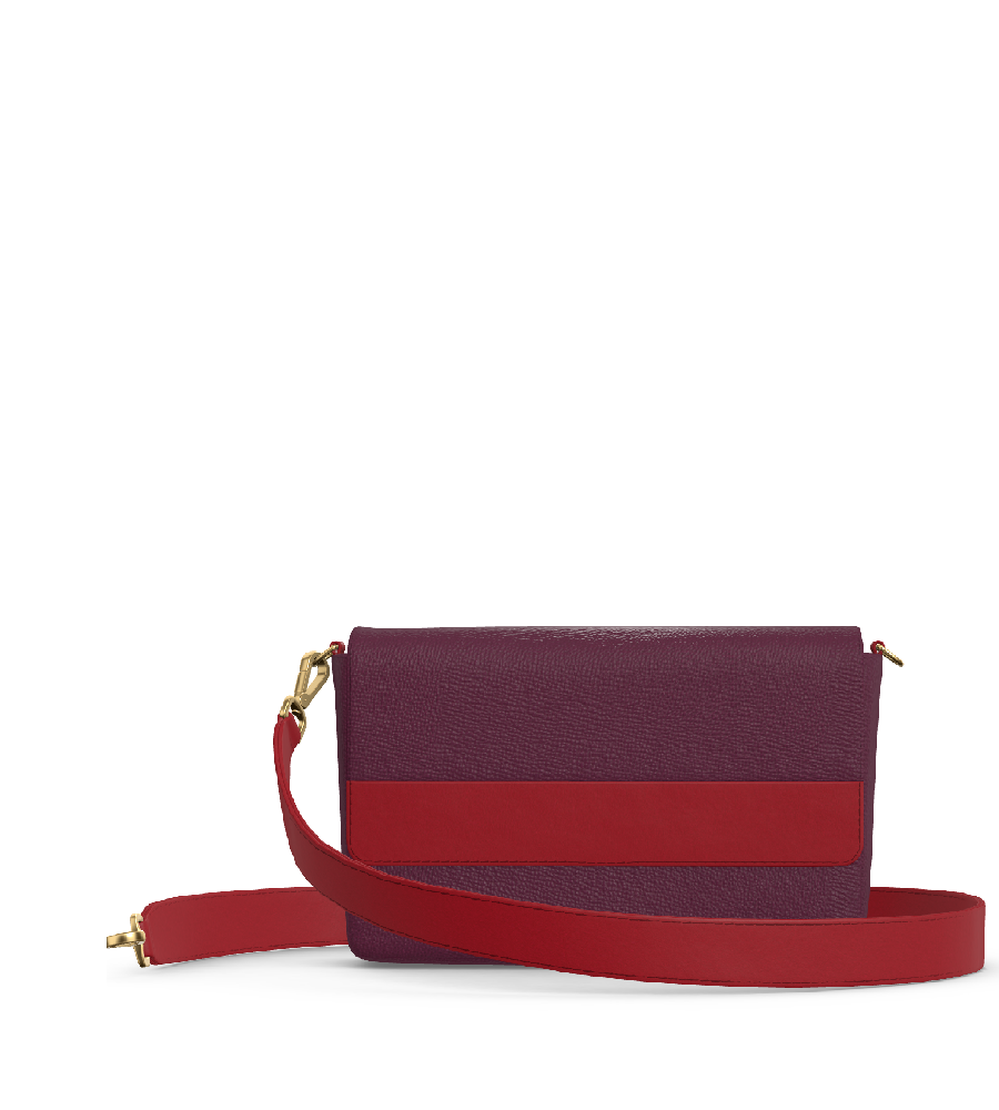 Textured Plum/Cayenne (In Stock)