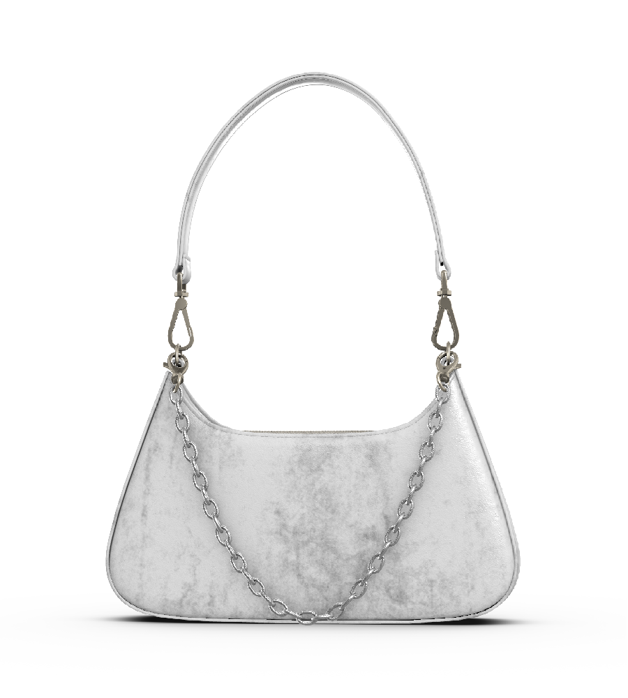 Distressed Metallic Silver (In Stock)