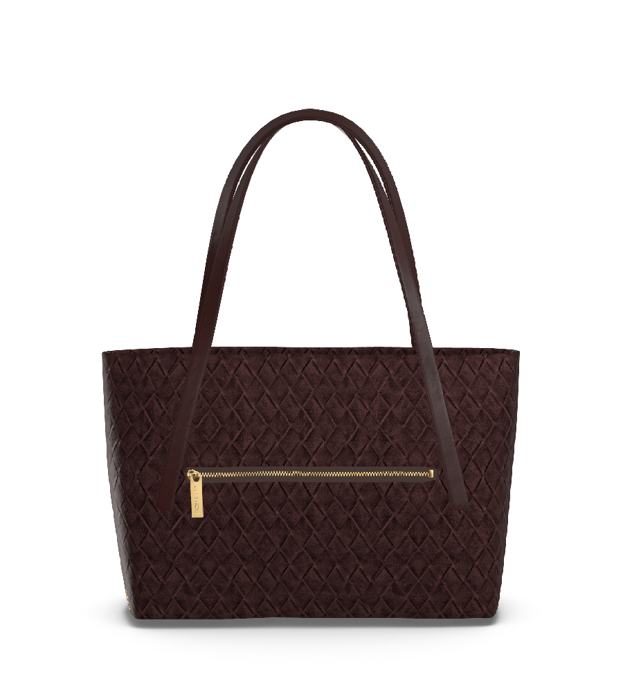 Basketweave Brown/Espresso