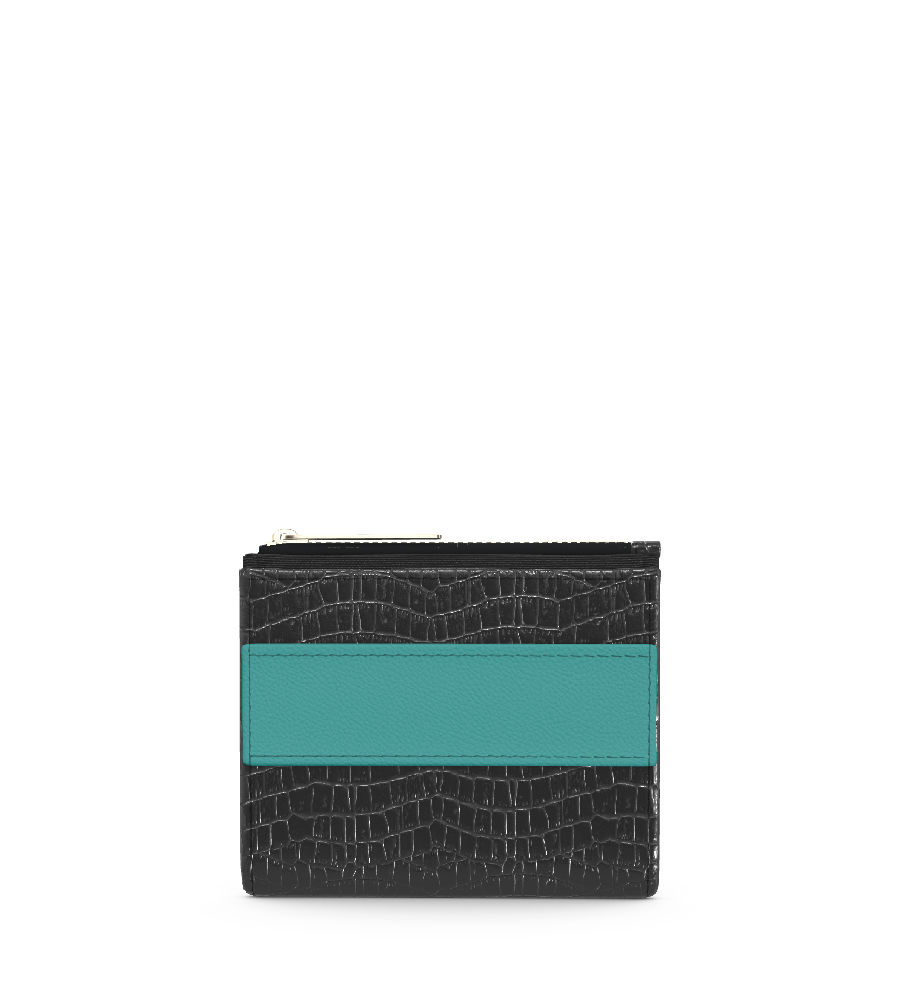 Croco Black/Teal