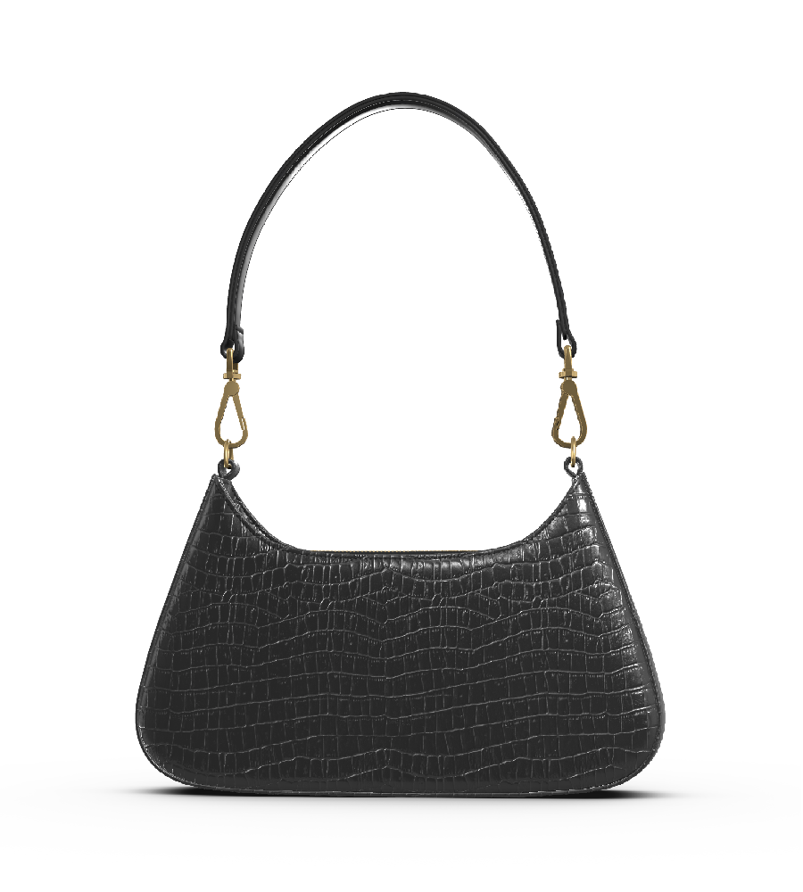 Croco Black (In Stock)