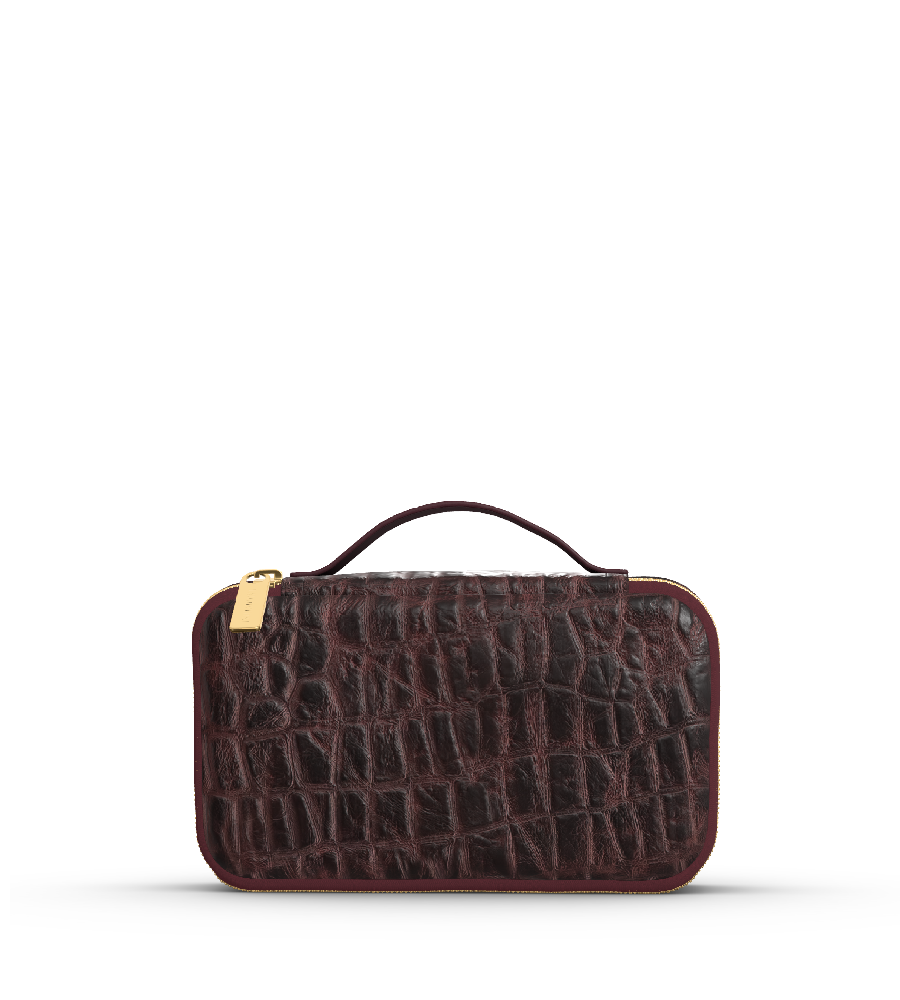 Croco Burgundy/Oxblood (In Stock)