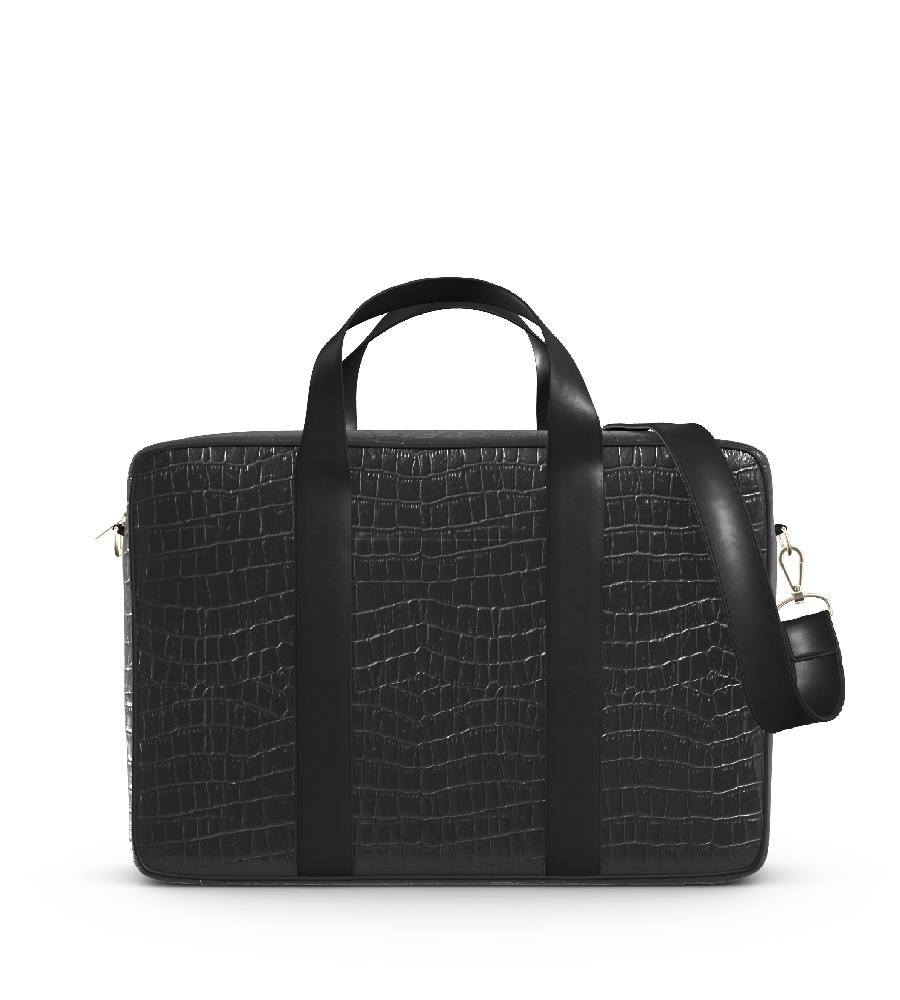 Croco Black/Black (In Stock)