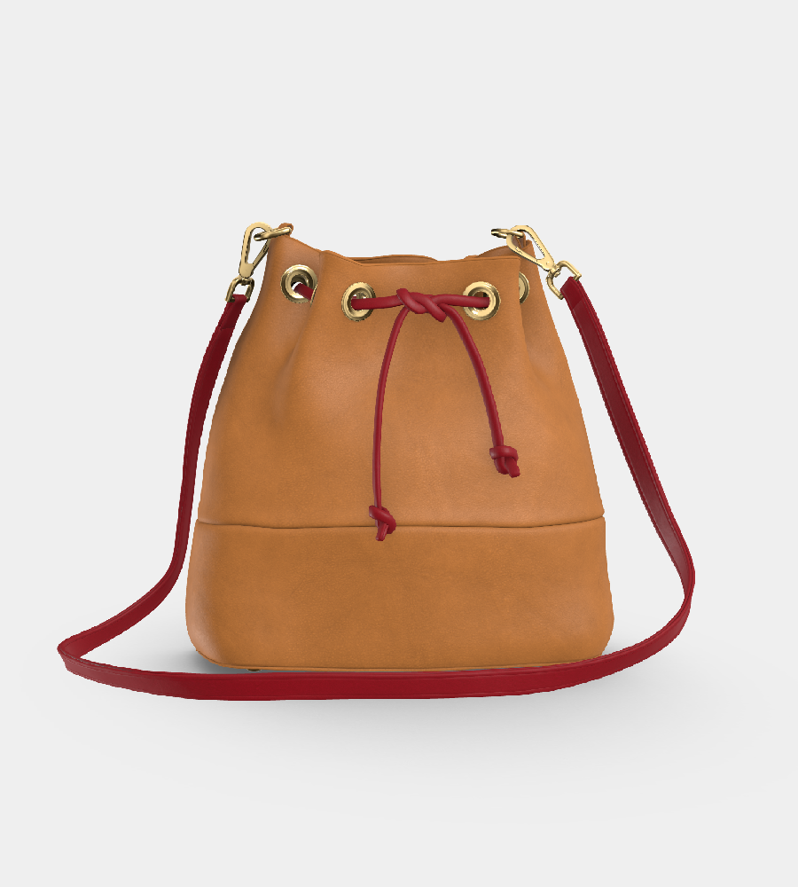 Custom Brio Crossbody Bucket Bag