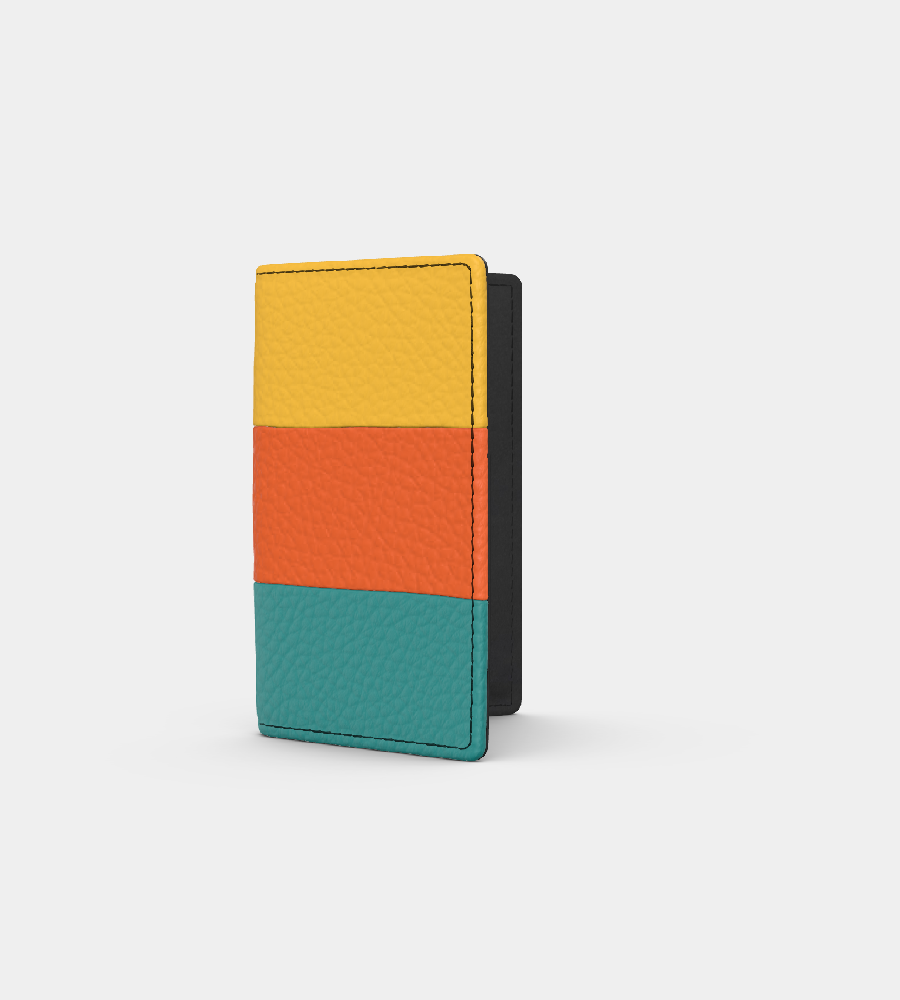 Custom Meno Colorblock Card Case