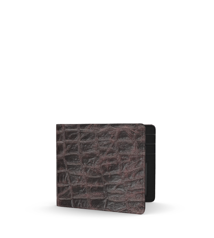 Croco Burgundy/Black