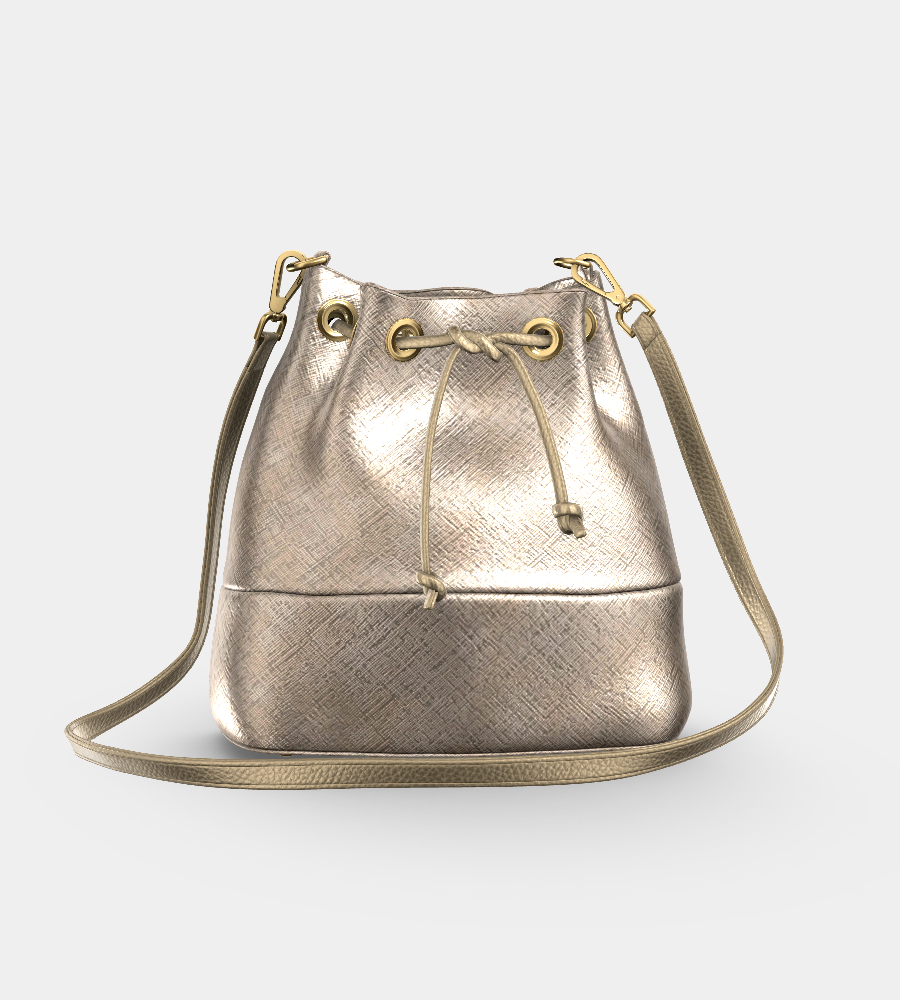 Custom Brio Crossbody Bucket Bag