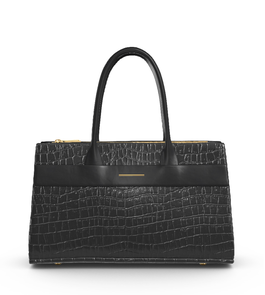 Croco Black/Black