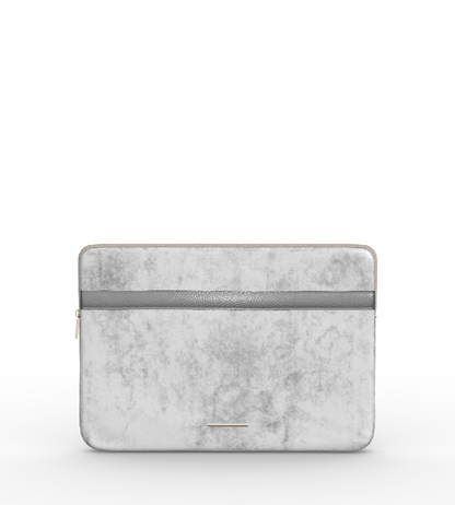 Distressed Metallic Silver/Gunmetal
