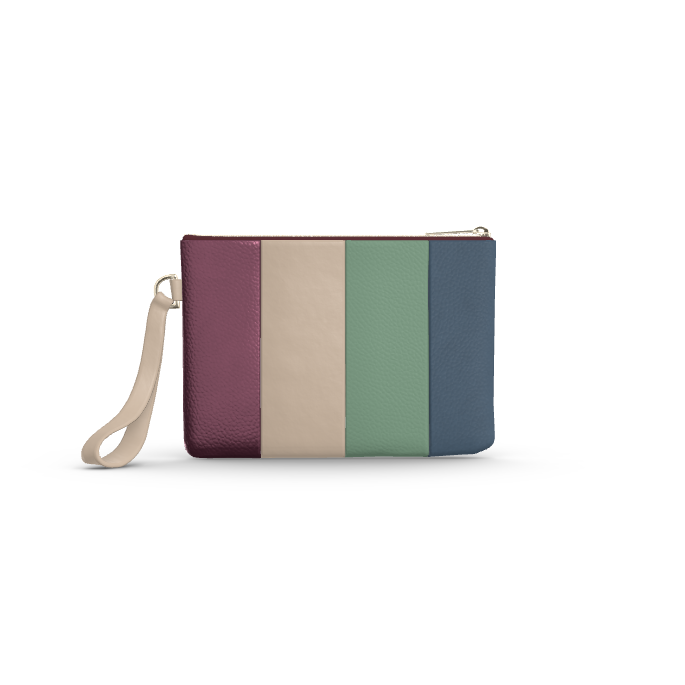 Custom Grace Colorblock Wristlet