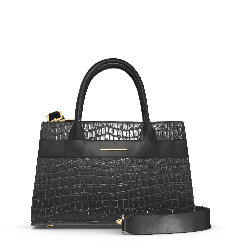 Croco Black/Black