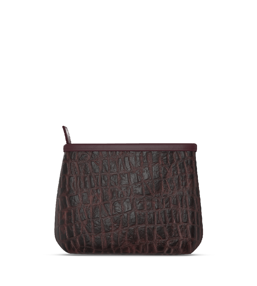 Croco Burgundy/Oxblood