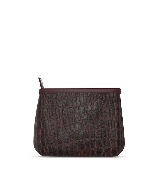 Croco Burgundy/Oxblood