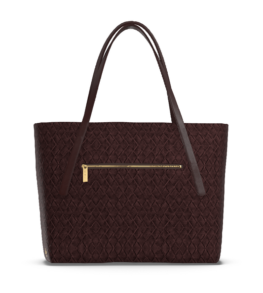 Basketweave Brown/Espresso