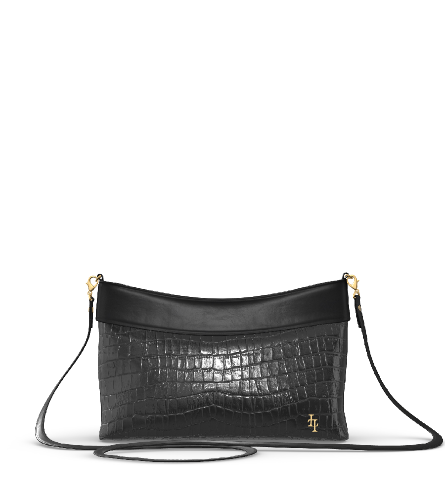 Croco Black/Black (In Stock)