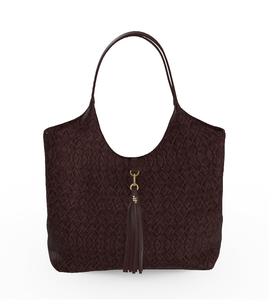 Basketweave Brown/Espresso