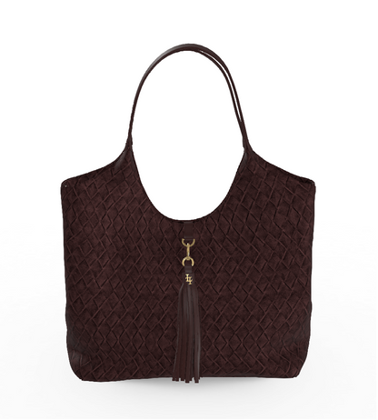 Basketweave Brown/Espresso