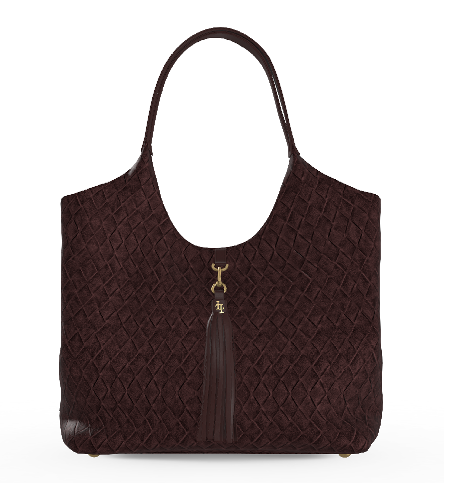 Basketweave Brown/Espresso