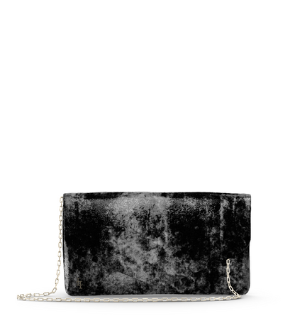 Distressed Metallic Black (In Stock)