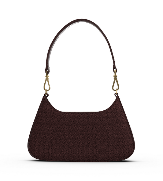 Basketweave Brown/Espresso
