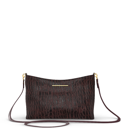 Croco Burgundy/Oxblood