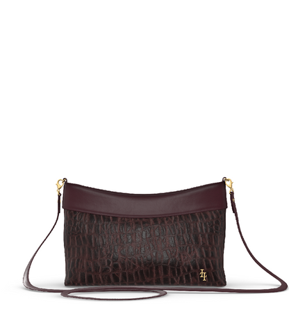 Croco Burgundy/Oxblood