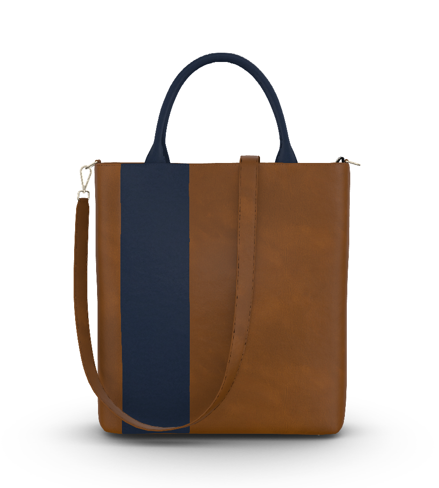 Shirley Tote (Multiple Colors) Orchid (Taupe Handles)