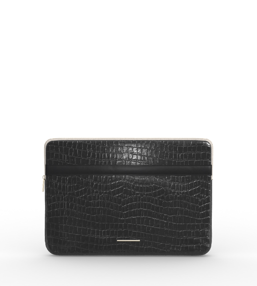 Croco Black/Black (In Stock)
