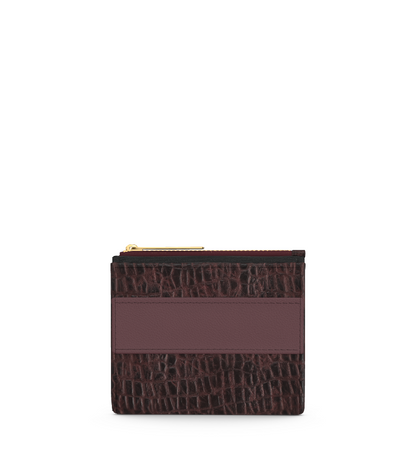 Croco Burgundy/Bordeaux (In Stock)
