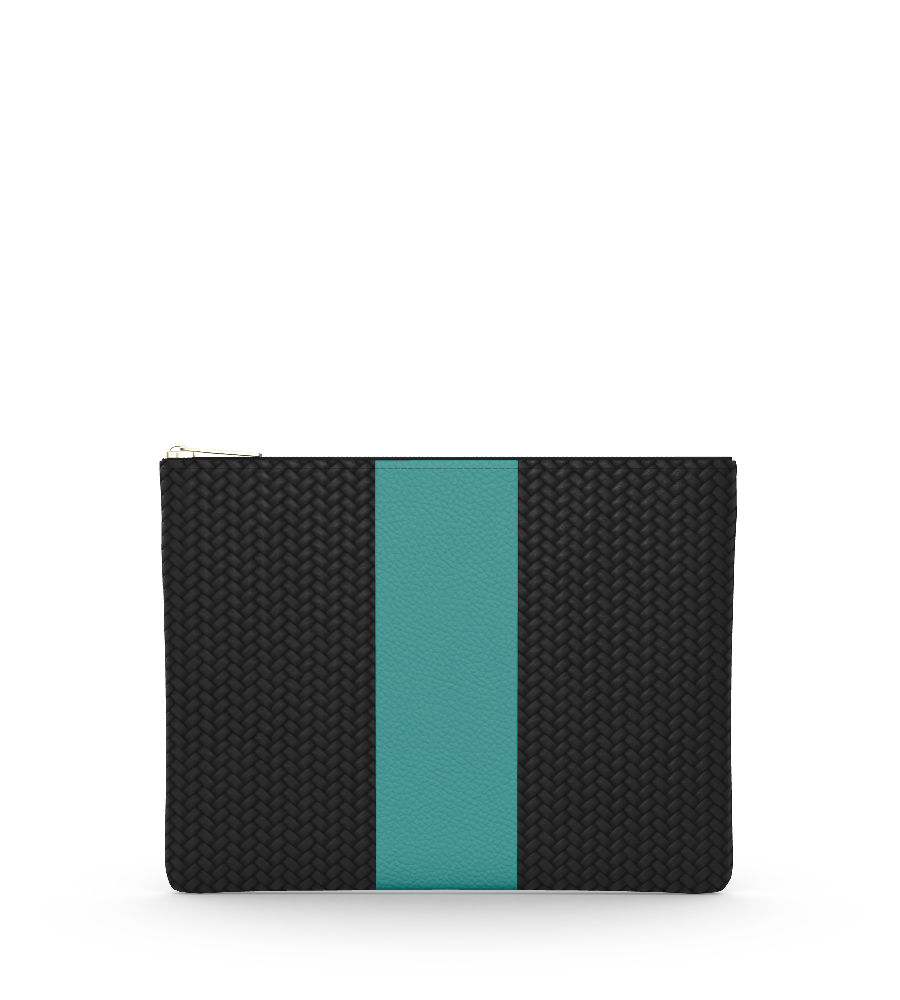 Woven Black/Teal