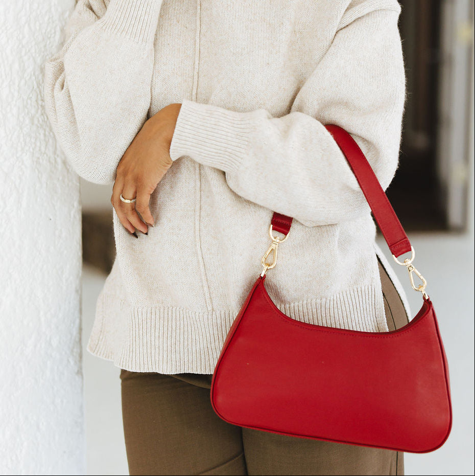 Harmony Shoulder Bag | Leather Shoulder Bag – Laudi Vidni