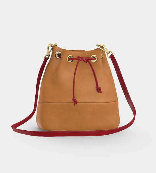 Custom Brio Crossbody Bucket Bag