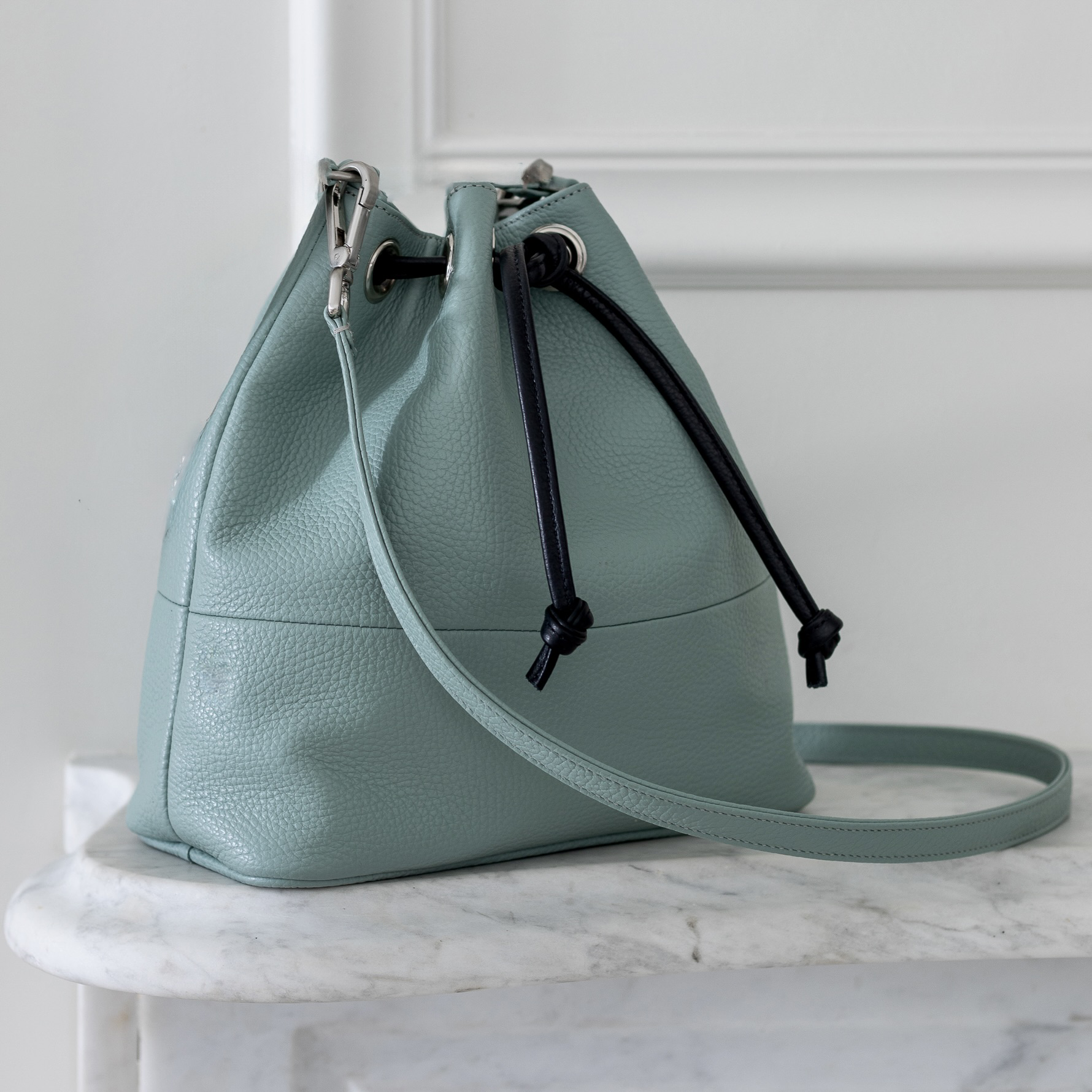 laudi vidni brio crossbody bag sage leather