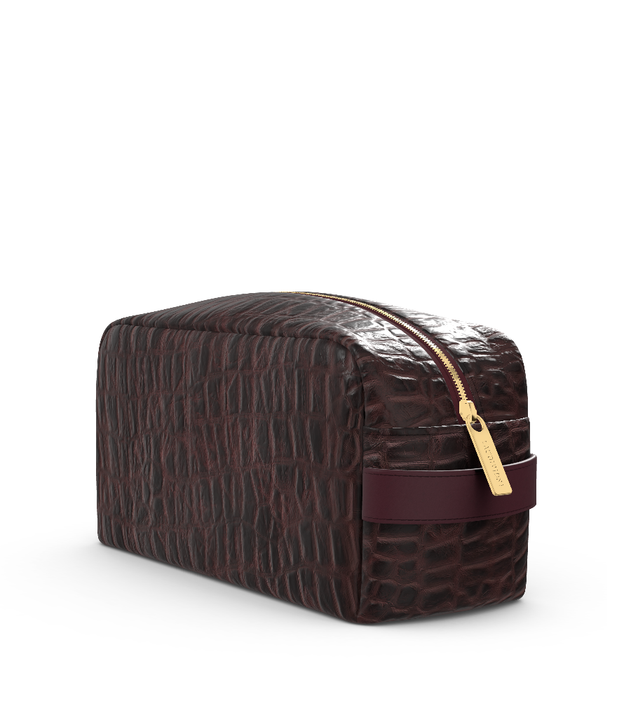 Croco Burgundy/Oxblood