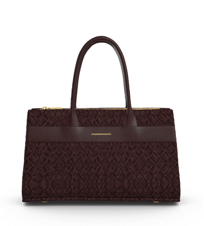 Basketweave Brown/Espresso