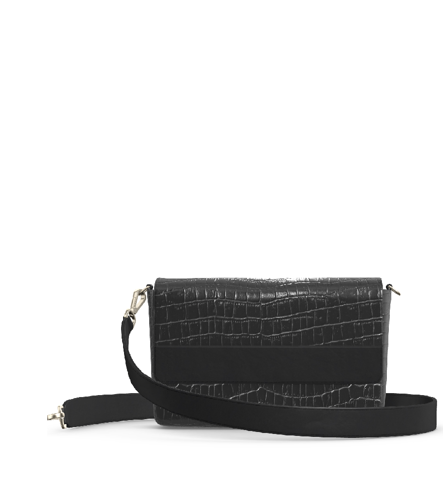 Croco Black/Black