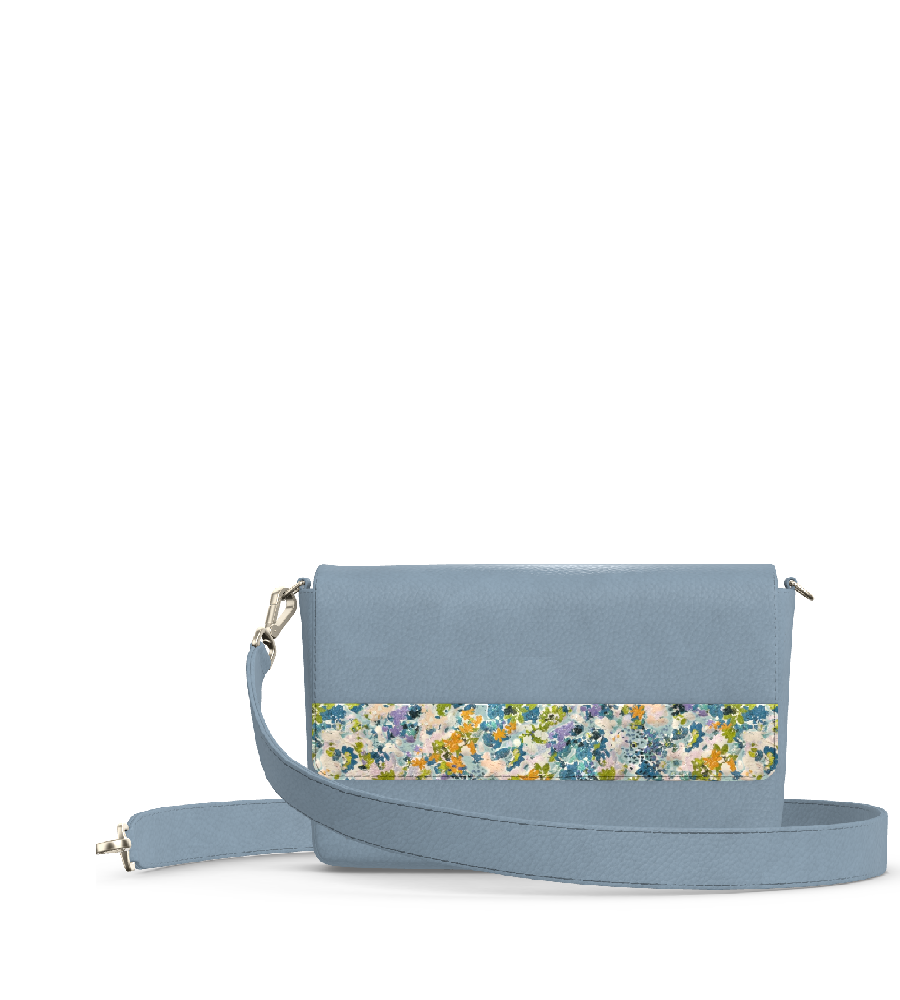 Steel Blue/Abstract Garden