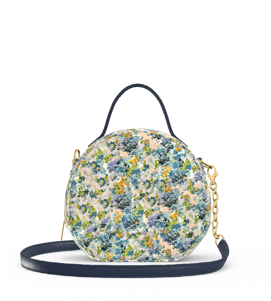 Abstract Garden/Navy