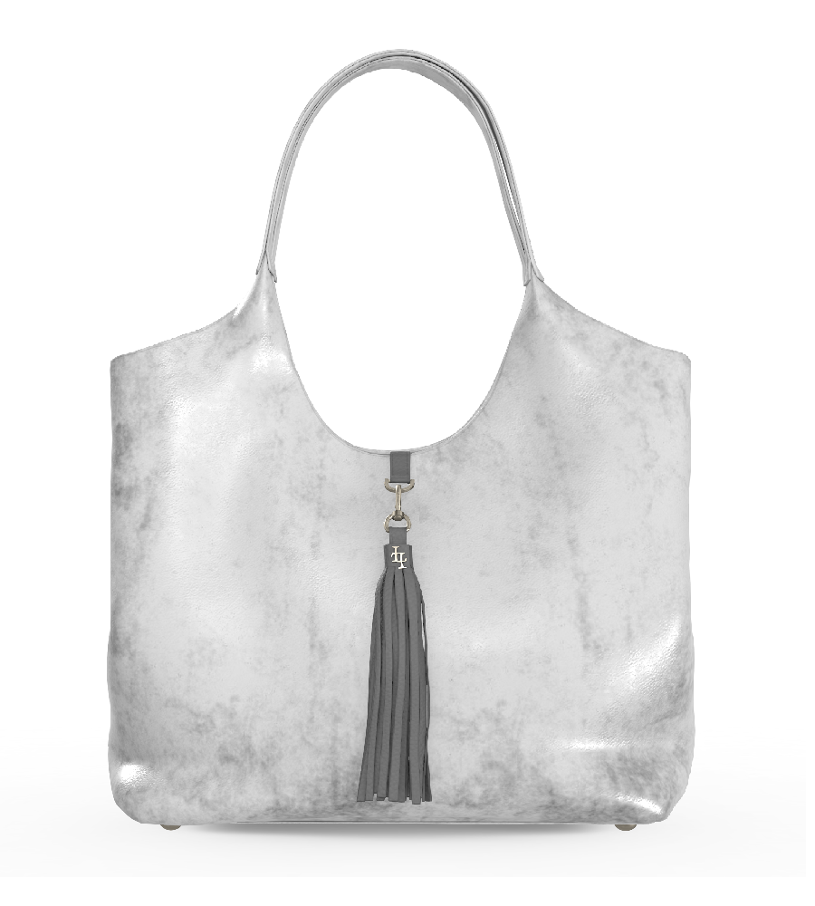 Distressed Metallic Silver (In Stock)
