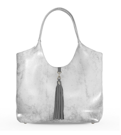 Distressed Metallic Silver (In Stock)