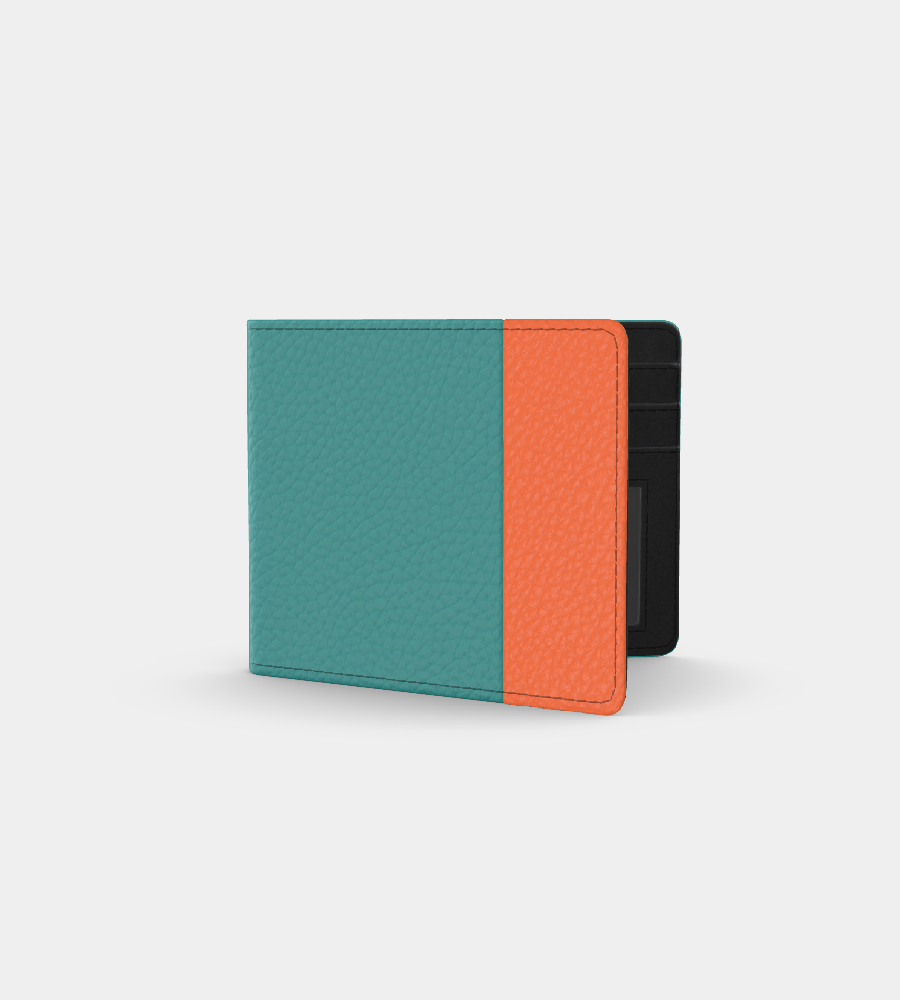 Custom Solo Colorblock Wallet