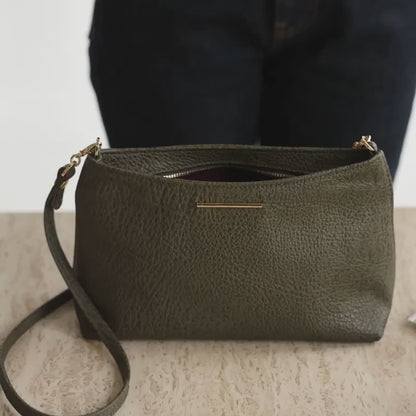 Vivace Crossbody in Savanna Moss What Fits in that Bag