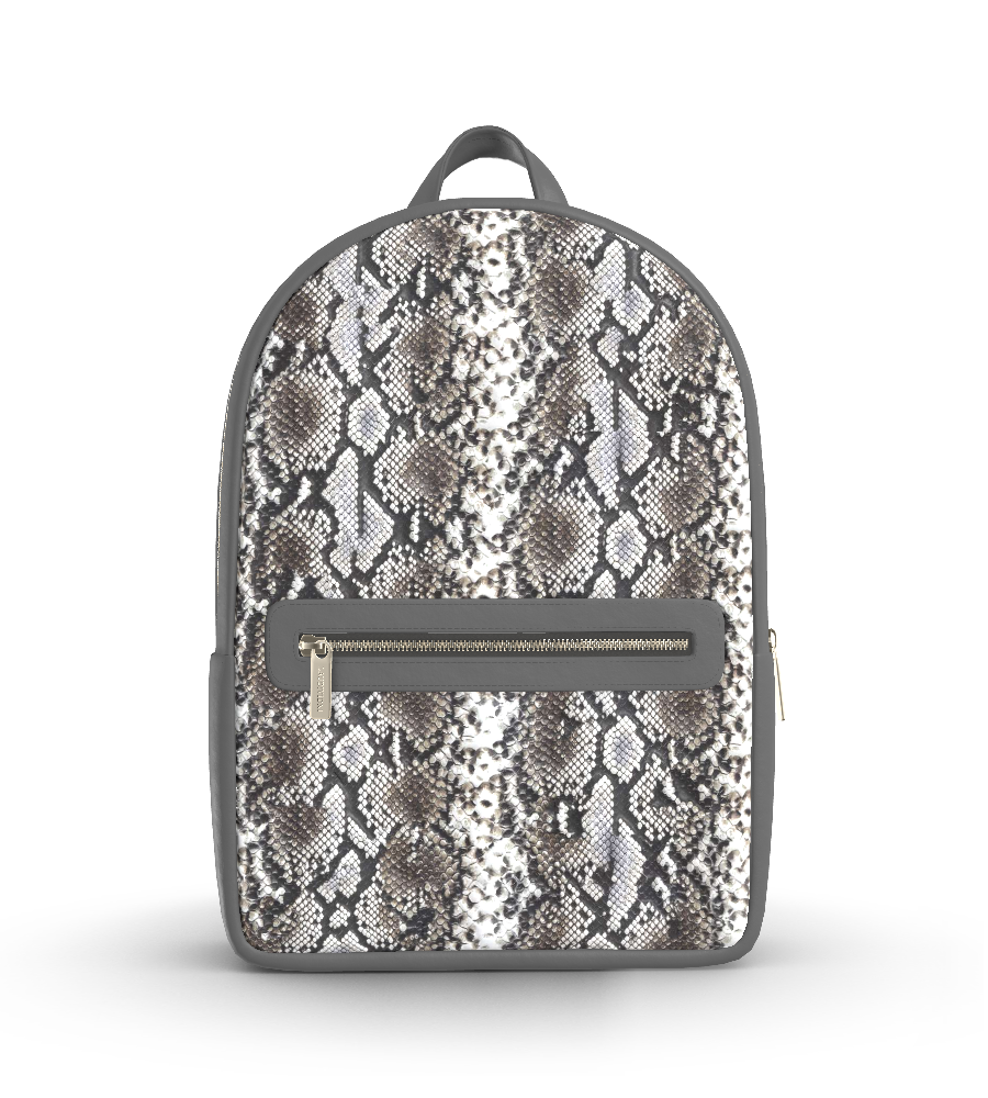 daviny leather backpack Moto Medium Backpack
