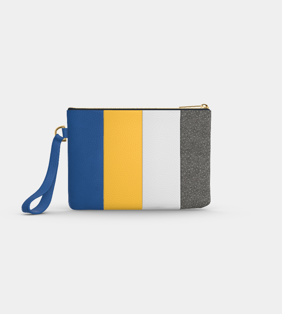 Custom Grace Colorblock Wristlet